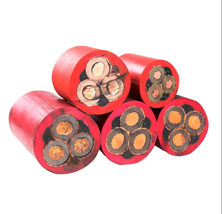 3.6/6kV及以下煤礦用移動阻燃屏蔽軟電纜